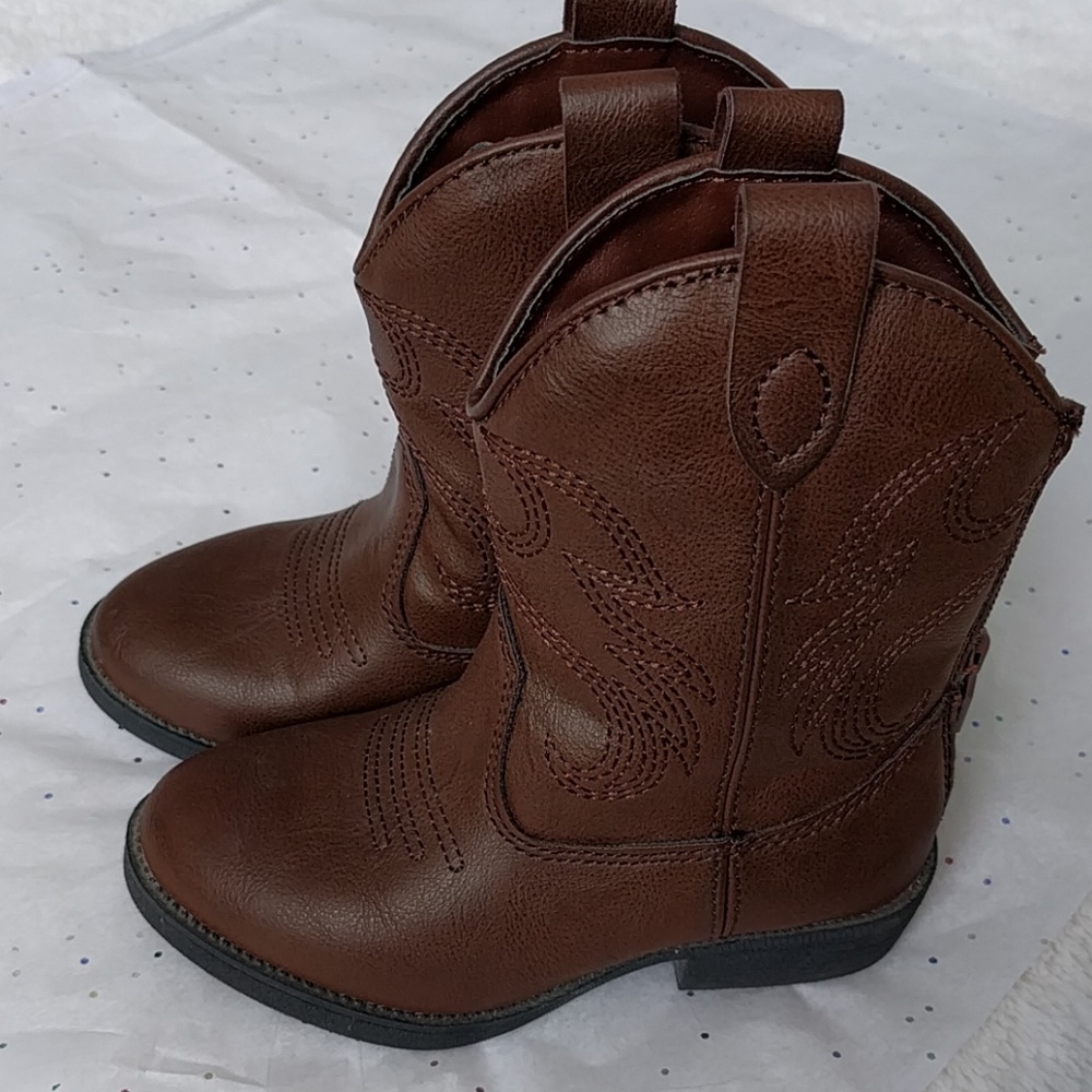 Cat & Jack toddle girls' classic cowboy boots